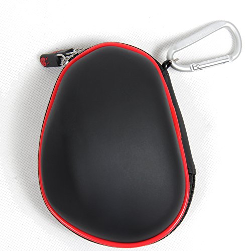 Hermitshell Travel Hart EVA Lagerung Tasche Schutz hülle Etui Tragetasche Beutel Compact Größen und karabiner für Logitech Mouse Maus MX Farbe: schwarz Größe: MX Master - 2