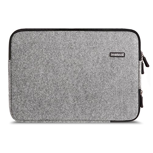 Inateck 15,4“ Filz-Sleeve für Laptops 15“ (MacBook Pro Retina Lenovo ThinkPad Dell Inspiron) Laptop-Schutzhülle, Notebookhülle Laptop-Tasche - 5