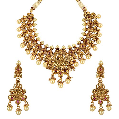 Muchmore Much More Indian Traditional Gold Plated Temple Jewellery