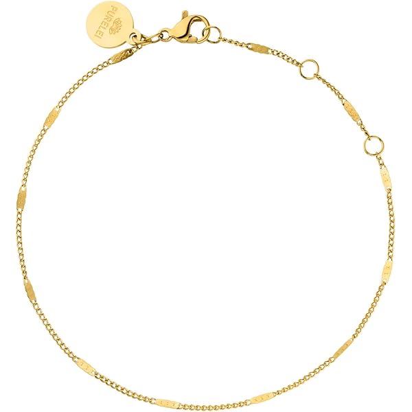 PURELEI® Bracciale Infinity Love (Oro), Bracciale da donna in acciaio inossidabile, Bracciale dorato resistente all'acqua con ciondolo a forma di infinito con cuore, lunghezza regolabile 16/17,5/19 cm