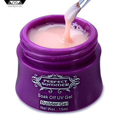 Perfect Summer 1PCS Builder UV GEL Soak Off Extension Gel Tips 14 Colors Available Nail Art Manicure #009