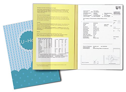 U-Heft Hülle SET Walfisch Untersuchungsheft Hülle & Impfpasshülle - 3