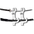 MAKINGTEC Acrylic Sword Stand, Sword Display Rack, for Katana Wall Mount, Sword HookWall Mount, Sword Holder, for Katana for Wakizashi for Tanto for Genji Sword Weapon Rack