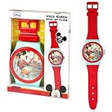 Disney Wanduhr Micky | Kinderzimmer Uhr | 92 cm Micky Maus