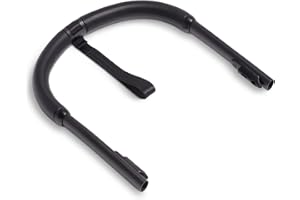 Maniglione YOYO BABYZEN, Nero - Ultraresistente agli strappi, Rivestimento in similpelle - Include il cinturino - Compatibile con i seggiolini YOYO2 & YOYO+