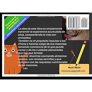 Mi libro de cocina, cosas ricas para mi y mis amigos: Comidas sanas y sabrosas para perritos