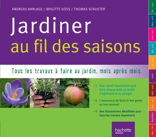couverture de : Jardiner au fil des saisons
