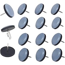 Feltrini In Teflon Per Mobili - 4 Pezzi, Ø50mm, Con Viti, Protezione Pavimento - Foto 8