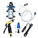 Produktbild theBlueStone 80W 12V Auto Washer Kit Hochdruckwasserpumpe Wash Set Spritzpistole Elektrische selbstansaugend für Auto,Moto,Marine,PET,Fenster,Reisen,Gartenarbeit,Camping Waschen(131PSI)