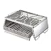 Produktbild Lina Barbecue Grill tragbare Klapp BBQ Holzkohlegrill Raucher Grill für Outdoor-Kochen Camping Wandern Picknicks Backpacking