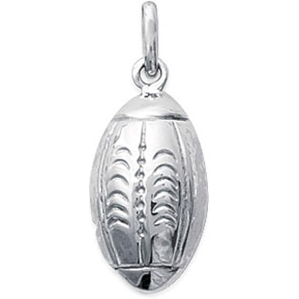 Pendentif Ballon De Football En Argent 925 - Chaîne Optionnelle, Unisexe, Neuf Avec étiquettes