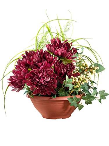 Preisvergleich Produktbild IGEA Grabschale,Chrysanthemen
