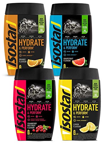 Isostar Hydrat & Perform Grapefruit - Zitrone - Orange - Cranberry | 4. Paket