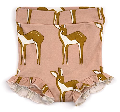 Milk Barn Baby Girls' Shorts Pink Reh rosa 6 - 12 Months