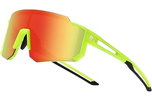 DUCO Polarizzato Gioventù Sport Ciclismo Ombra Luce Montatura UV400 Bambino Ragazzi Ragazze Baseball Occhiali da Sole 8-16 Anni DK310