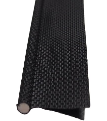 3 M Vorzeltschiene – 8 Mm Doppelklappe, Schwarzer PVC-Kern, Für Wohnmobil, Wohnwagen, Camping, Markise