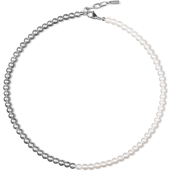 3 Styles 925 Sterling Silver Pearl Beaded Chain Necklace - 18\" To 24\" Length For Men & Women, Gift Ready