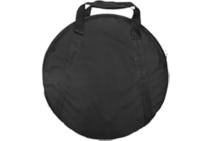 Luwecf Cymbal Gig Bag Black Dust Cymbal Bag pour Cymbales de Batterie et