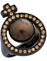 Misaki anillo señoras negro elle Black QCRRELLE - NEGRO