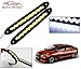 Auto Pearl - High Power DC 12V Zic-Zac Flexible Auxiliary DRL Light - Honda City 2017 RS.649.00