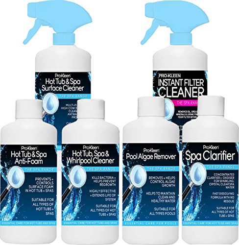 Buy Pro Kleen Complete Hot Tub Spa Pool Cleaning Kit 1L Hot Tub 