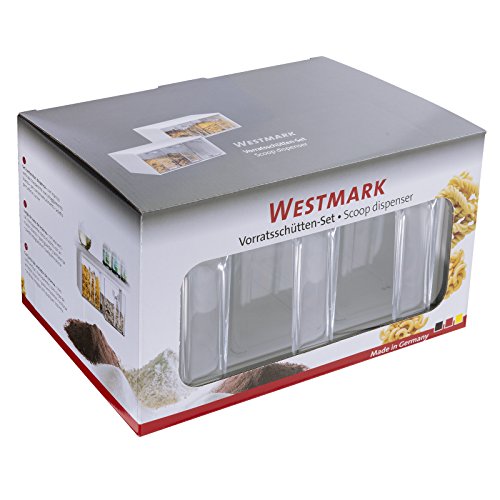 Westmark 441455 Schüttengehäuse, Plastik, weiß, 25.5 x 17.8 x 14.4 cm - 2