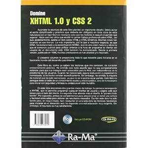 Domine XHTML 1.0 y CSS 2