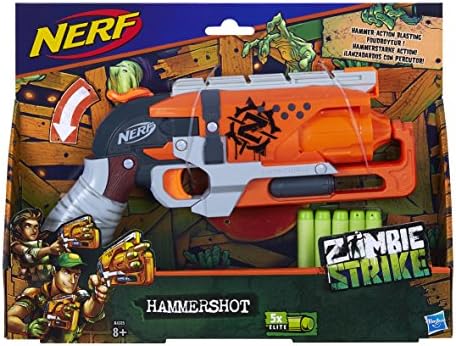 Hasbro Nerf A4325EU4 - Zombie Strike Hammershot, Toy Blaster - New Version 2017