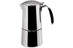 Ilsa Omnia ekspres do kawy, z dnem indukcyjnym, stal nierdzewna, srebrny, na 2 filiżanki