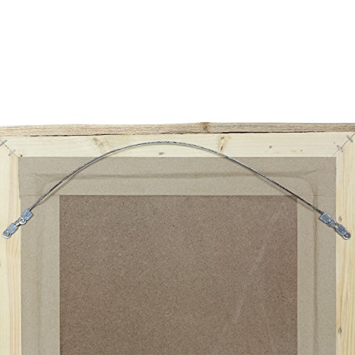 Spiegel Rahmen aus Holzstücken Thailand Massiv Holzrahmen Wandspiegel Holz-Spiegel ca. 45 x 60 cm Nr. 1 - 3