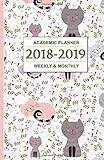 Academic Planner 2018-2019: Silly Cats - Weekly and Monthly School Calendar, Diary and Homework Organizer - Inspirational Quotes by 