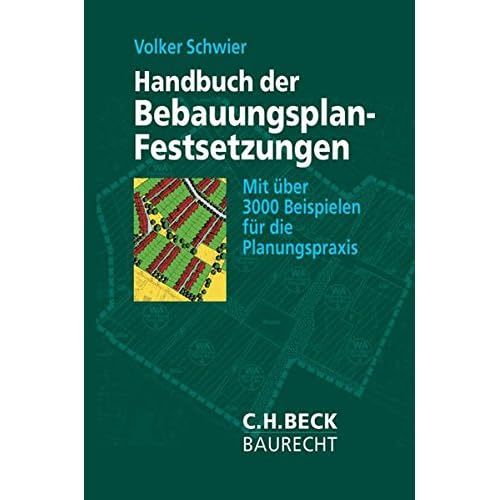 [PDF] Download Handbuch der Bebauungsplan-Festsetzungen: Mit über 3000 Beispielen für die Planungspraxis Kostenlos