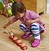 Toys of Wood Oxford Wooden Pull Along toy Chicken with 3 Eggs