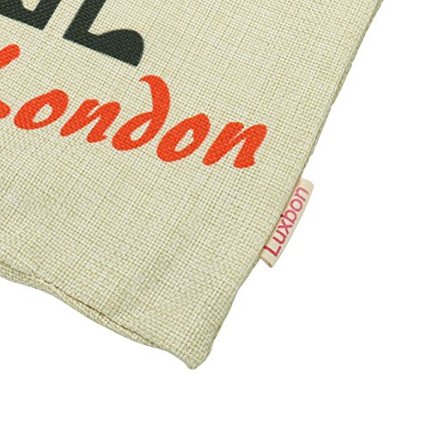 Luxbon Britischen London Soldaten Royal Guard Kissenbezug Lendenkissen Wurfkissenbezug Pillowcase Cafe Haus Auto Deko 18×18 “ - 4