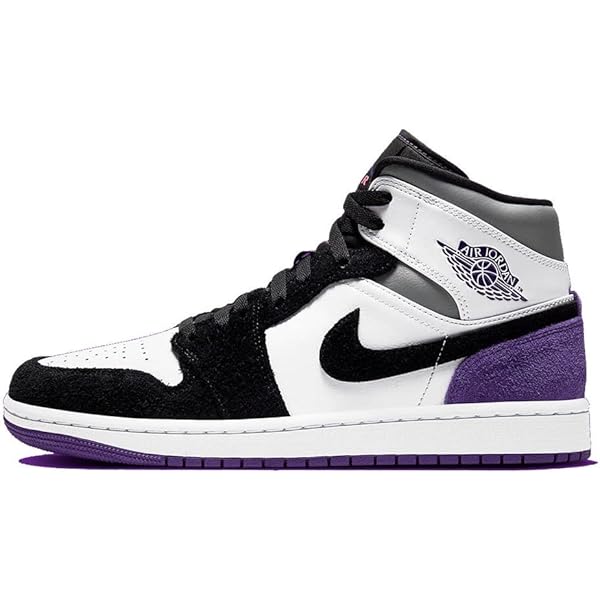 nike jordan 1 mid court purple