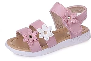 QZBAOSHU Sandalia Niña Sandalias de Vestir para Nina Zapatos Verano Niña Sandalias Cuero Piel Niña