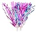 Produktbild TUPWEL 1 Paar Pom Pom Girlanden Colorful Fahrrad Lenker Fahrrad Griffe Band Perlenquasten Sparkle Pom für Kinder Trike Scooter Fahrradträger Zubehör Befestigung
