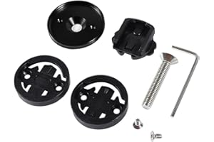 HOUSON Capot de potence de vélo - Support d'ordinateur - Adaptateur pour ordinateur de vélo - Support de potence pour G-armin pour B-lackbird et B-ryton