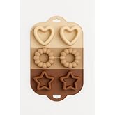 Busstier 2 Adet 6&rsquo;lı Silikon Cupcake Muffin Kek Kalıbı Isıya Dayanıklı Yapışmaz Gıda Dostu Renkli Esnek Muffin Kalıbı Kolay T
