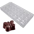 Goldbaking Polycarbonate Butterfly Chocolate Mold Hard Poly-carbonate Candy Mold 21 Cavities