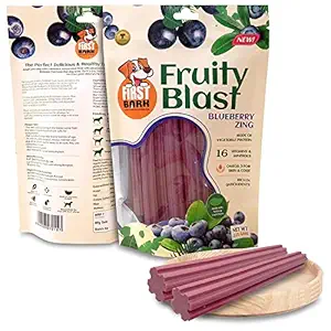 Fruity Blast Dog Treat Blueberry Zing - 225 Grams