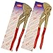 Produktbild KNIPEX 8603 Wasserpumpenzange Zangenschlüssel Sanitär Rohrzange Set 2 tlg. Wasserpumpe Zange 250, 300 mm Schlüssel 86 03 2520 / 300 Klempner 250 + 300 mm
