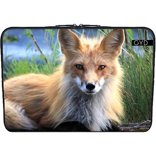 Neopren huelle Laptop 13 3  inch - Fuchs Tier Wildtier Niedlich by Grab My Art