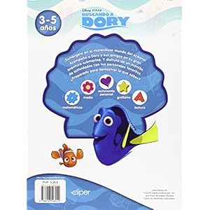 Buscando a Dory (Libro educativo Disney con actividades y pegatinas)