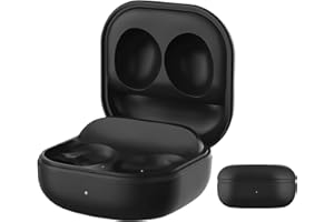 PHELINTA Custodia di ricarica per Samsung Galaxy Buds 2, Wireless charging case con batteria compatibile per Galaxy Buds 2, Caricabatterie di ricambio supporta la ricarica con e senza fili