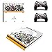 Produktbild Playstation 4 Slim + 2 Controller Aufkleber Schutzfolien Set - Overwatch (1) /PS4 S