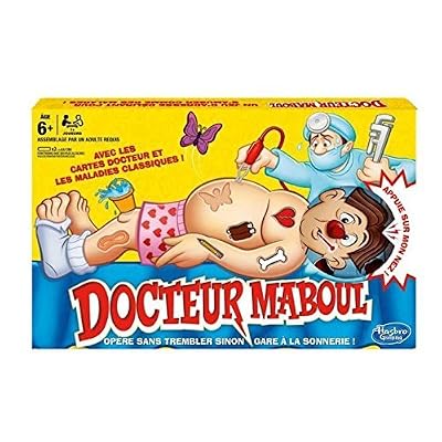 Hasbro - B2176 - Jeu de Société - Docteur Maboul