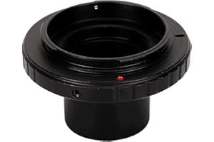 Entatial T Mounted Telescope Adaptor For Nikon D7200, Akozon T Adapter Nikon, 1.25in Telescope Adapter Ring, Telescope T-Adapter Ring, T-Ring Adapter Lens Adapter Ring Converter Astronomical Telesco
