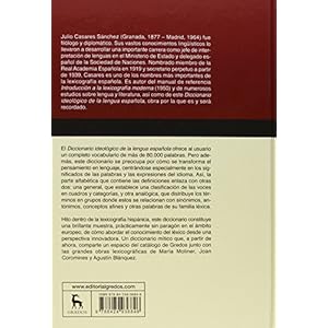 Diccionario ideológico de la lengua española