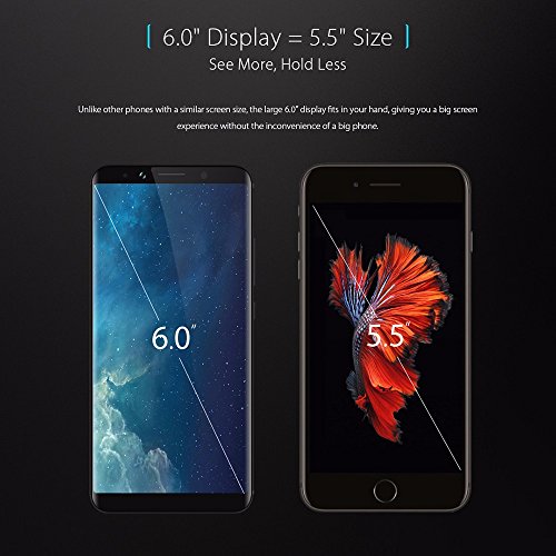 UMIDIGI S2 Smartphone 4G Android 6.0 (Helio P20 Octa Core 2.3GHz, 6.0â€ 18:9 Schermo, 4GB RAM 64GB ROM, 13MP+5MP+5MP Camera, Fingerprint ID, Dual SIM, 5100mAh Batteria, GPS, WiFi) Rosso